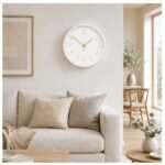 Reloj de Pared Redondo Silencioso 24,5 cm - Imagen 7