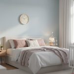 Reloj de Pared Vintage 21,5cm Fondo Crema Números Dorados - Image 9