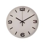 Reloj de Pared Redondo 29 cm Blanco - Image 2