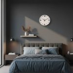 Reloj de Pared Redondo 29 cm Blanco - Image 12