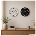 Reloj de Pared Redondo 29 cm Blanco
