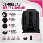 Mochila de Viaje Calidad Premium Expansible Resistente al Agua - Imagen 6