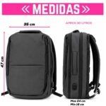 Mochila de Viaje Calidad Premium Expansible Resistente al Agua - Imagen 2