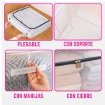 Organizador Multiuso Mediano Plegable con Manijas y Soporte Ideal para Acomodar y Aprovechar los Espacios en tú Hogar - Image 5