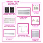 Mueble Organizador de Lavadero de 3 Niveles para Ropa Sucia - Image 3