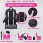 Mochila Viral de Viaje Extensible con Bolsillo para Notebook Calidad Premium - Image 7