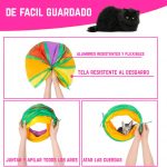 Tubo de Juguete Multicolor Plegable Para Mascotas Ideal Interiores - Image 4