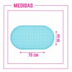 Alfombra Antideslizante para Bañera y Ducha 70x38cm - Image 2