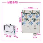 Lona Playera para Picnic 148x199cm Manta Estampada Plegable Impermeable - Image 2