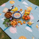 Lona Playera para Picnic 148x199cm Manta Estampada Plegable Impermeable - Image 6