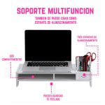 Base para Monitor de Computadora con Compartimentos Material Foam - Image 2