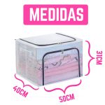 Organizador Multiuso Mediano Plegable con Manijas y Soporte Ideal para Acomodar y Aprovechar los Espacios en tú Hogar - Image 4