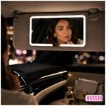Espejo Para Visera Parasol de Auto Con Luces Led Recargable a través de cable USB Tipo C