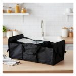 Organizador de Baúl para Auto Plegable Multifunción con 1 Espacio Térmico, Cierres y Broches