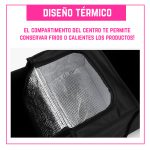 Organizador de Baúl para Auto Plegable Multifunción con 1 Espacio Térmico, Cierres y Broches - Image 6