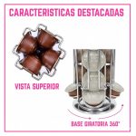 Porta Cápsulas Giratorio 360° Capacidad para 24 Cápsulas de Café - Image 5