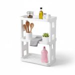 Organizador Estante Exhibidor de 3 Niveles Multifuncional Hogar para Armar - Image 2