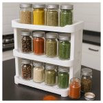 Organizador Estante Exhibidor de 3 Niveles Multifuncional Hogar para Armar