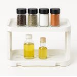 Organizador Estante Exhibidor de 2 Niveles Multifuncional Hogar para Armar - Image 2