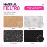 Cucha Casa Cama de Fieltro para Gatos y Perros Desmontable Portátil - Imagen 4