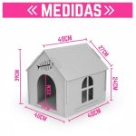Casa Cama de Fieltro para Gatos y Perros Desmontable Portátil - Image 2