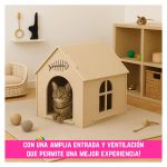 Casa Cama de Fieltro para Gatos y Perros Desmontable Portátil - Image 6