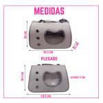 Bolso Transportador Macotas Gatos Perros con Visor - Image 3