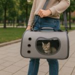 Bolso Transportador Macotas Gatos Perros con Visor - Image 4