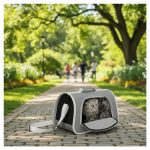 Bolso Transportador Semirrígido para Perros y Gatos con Malla Respirable - Image 6