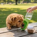 Bebedero 2 en 1 para Mascotas Dispenser Agua Alimento - Image 5