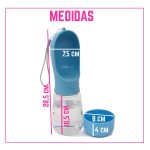 Bebedero con Cuenco para Mascotas Perros 2 en 1 Agua Alimentos - Image 3