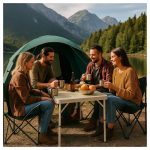 Mesa Plegable de Camping Portátil Fácil de Transportar –Ideal para Picnic, Playa o Aventuras al Aire Libre - Image 2
