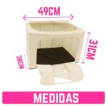 Organizador Mediano con Cierre, Manijas y Visor Perfecto para Múltiples Usos en tu Hogar - Image 3