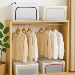 Organizador Multiuso Grande Plegable con Manijas y Soporte Interno Ideal para Acomodar y Aprovechar los Espacios en tú Hogar