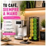 Porta Cápsulas Giratorio 360° Capacidad para 24 Cápsulas de Café - Imagen 8