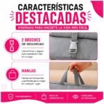 Organizador de Viaje Valija Plegable con Cierre Multiusos - Imagen 4