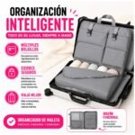 Organizador de Viaje Valija Plegable con Cierre Multiusos - Imagen 6
