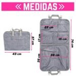 Organizador de Viaje Valija Plegable con Cierre Multiusos - Imagen 2