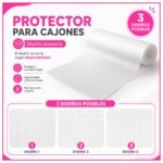 Alfombra Protectora Plástica Antideslizante para Cajones y Estantes Multiusos - Imagen 5