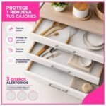 Alfombra Protectora Plástica Antideslizante para Cajones y Estantes Multiusos - Imagen 7