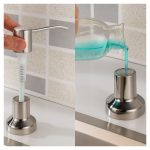 Dispenser de Jabón Líquido Recargable Fijo con Capacidad de 350mL para Cocina Baño - Image 5