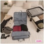 Organizador de Viaje Valija Plegable con Cierre Multiusos