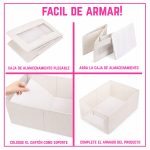 Organizador multiusos de tela plástica con visor - Image 4