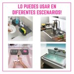 Organizador de Bacha, Cocina, Baño en Silicona con Drenaje - Image 3