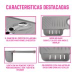 Organizador de Bacha, Cocina, Baño en Silicona con Drenaje - Image 4