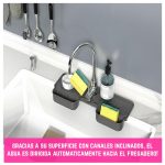 Organizador de Bacha, Cocina, Baño en Silicona con Drenaje - Image 5