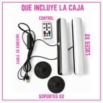 Set de Luces LED RGB 26 Modos Colores Audio Rítmica - Image 4