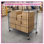 Carrito Organizador Exhibidor Metálico con Ruedas Giratorias 360° - Image 9