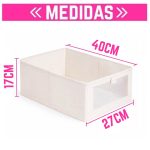 Organizador multiusos de tela plástica con visor - Image 3