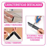 Adhesivos Sujetadores Antideslizantes Para Alfombras Pack X 8 Unidades - Image 6
